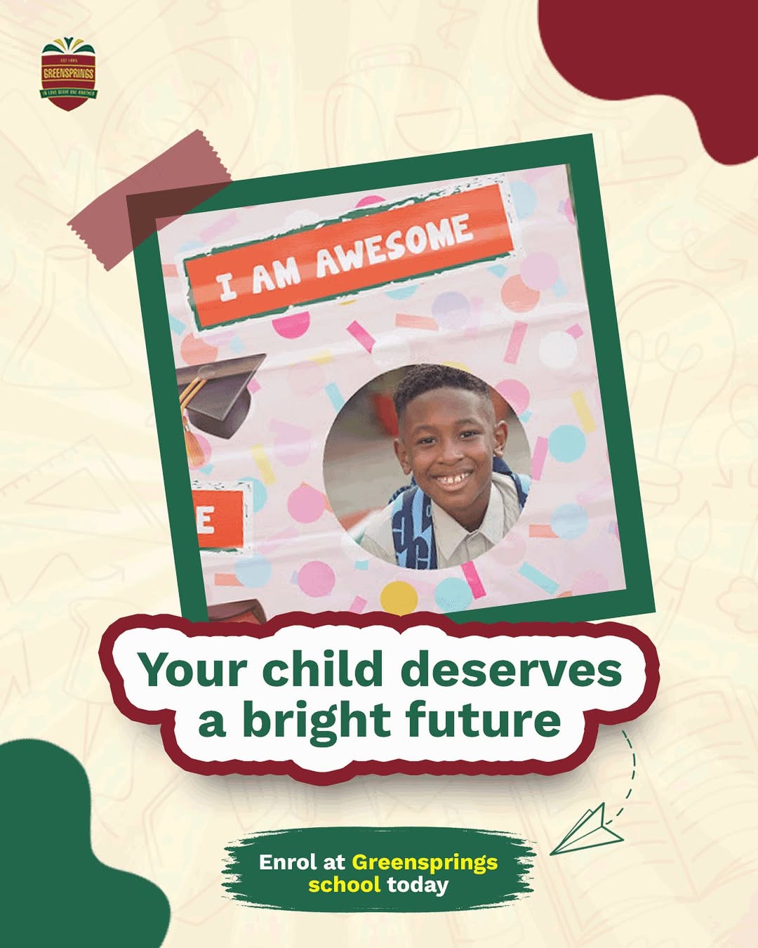 Greensprings School - Greatness Is Evergreen