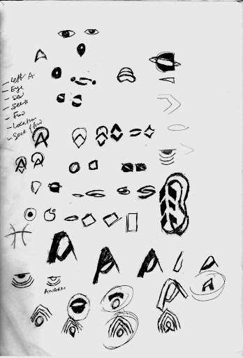 Logo sketch exploration