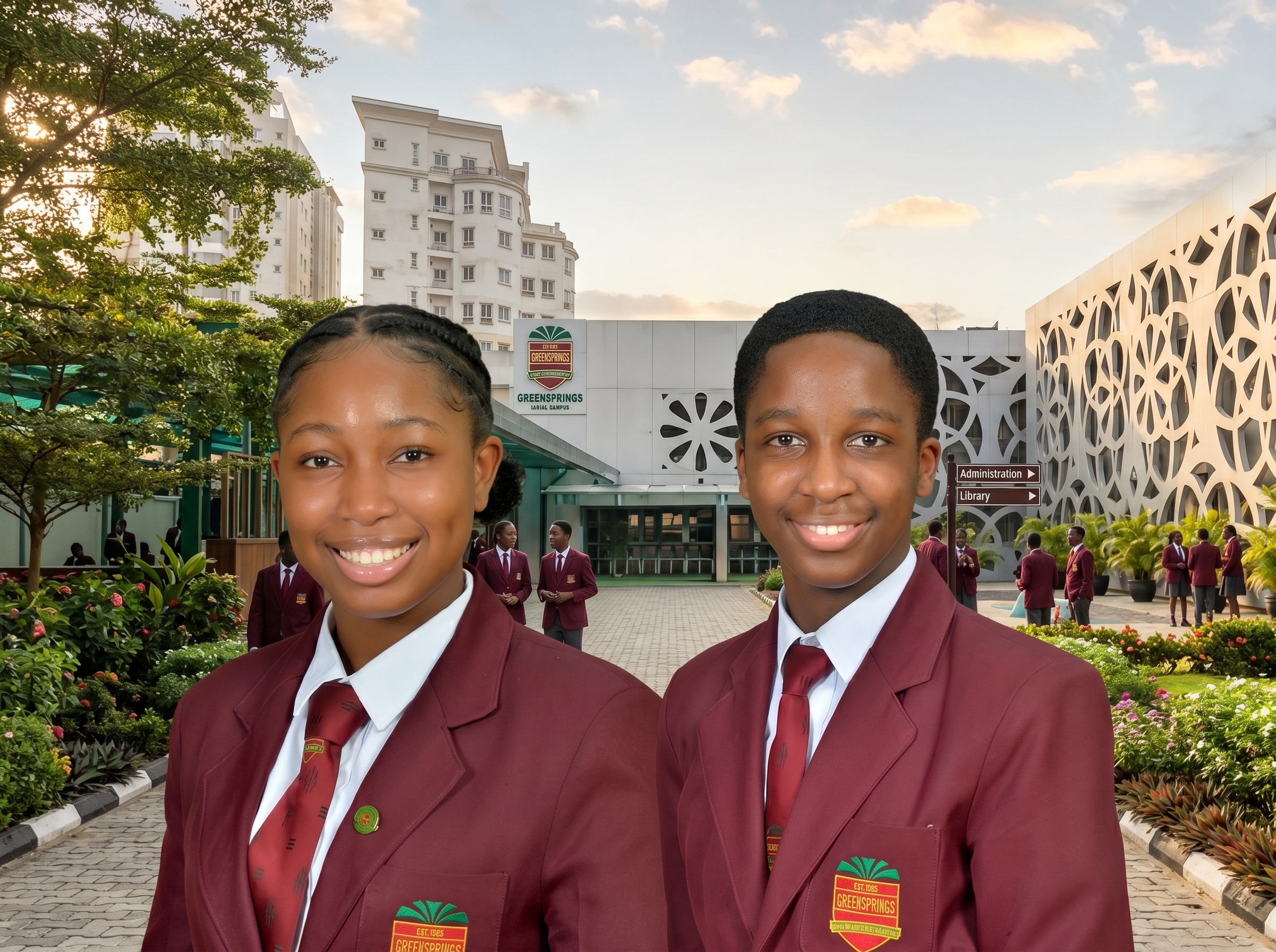 Greensprings School At 40 campaign visual