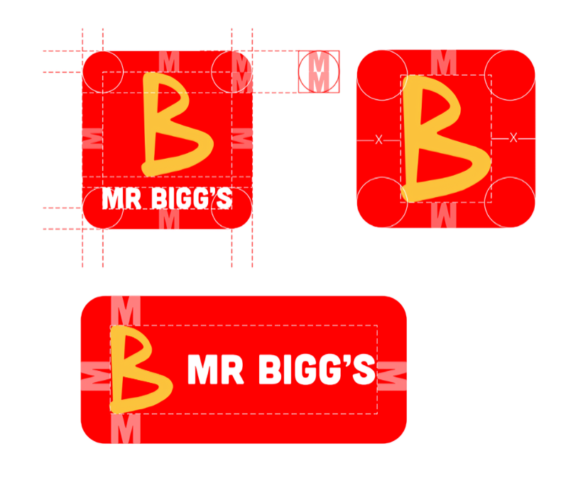 Mr Bigg's logo concept
