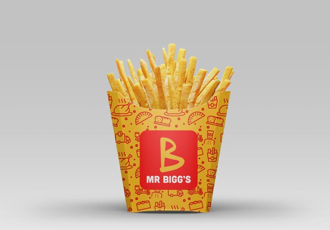 Mr Bigg's rebrand visual